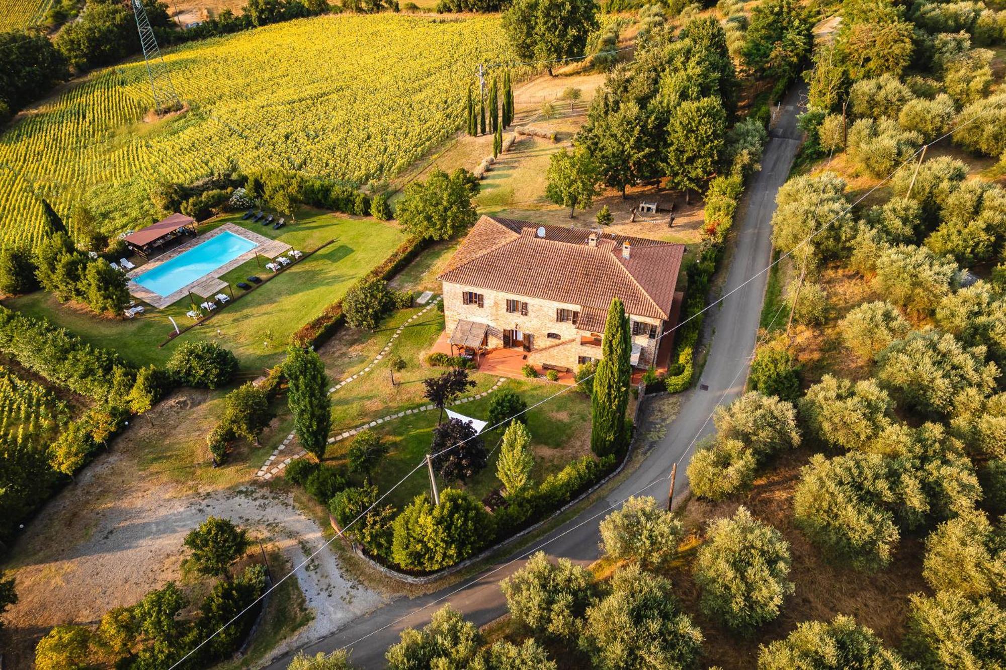 Villa Le Belle Giornate Foiano Della Chiana Ngoại thất bức ảnh